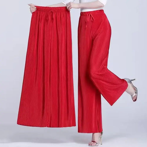 Load image into Gallery viewer, Black 10 Style Can Choose Women Pants Waist Strap Female Trousers Vetement Femme 2023 Wide Leg Pant Korean Fashion Harajuku v1
