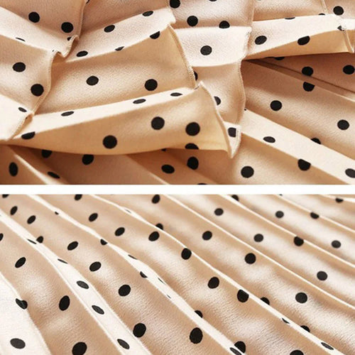 Load image into Gallery viewer, Pleated Skirts Women Spring Autumn Skirt High Waist Print Midi Skirts Womens Velvet Skirt Maxi Long Skirts Femme Faldas Mujer
