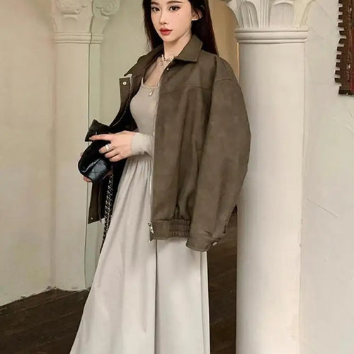 Load image into Gallery viewer, Beige Square Neck Elegant Pleated Dress Women Black Long Sleeve Party Fairy Dress Vintage Autumn 2023 Korean Fashion Popular New
