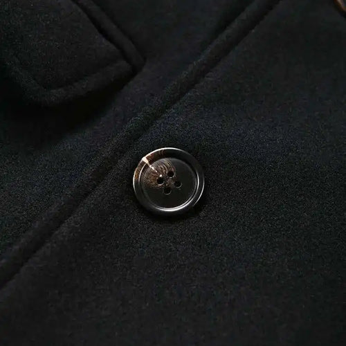 Load image into Gallery viewer, Women Black Topstitched Belted Big Size Trench New Lapel Long Sleeve Windbreaker Fashion Tide Spring Autumn 2025 1DH1762
