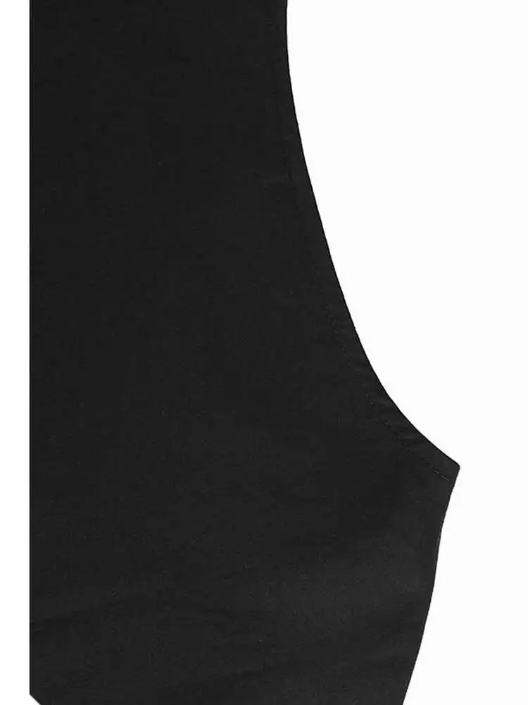 Women Black Flower Mesh Big Size Ruffles Casual Dress New Round Neck Long Sleeve Fashion Tide Spring Autumn 2025 1DH8213