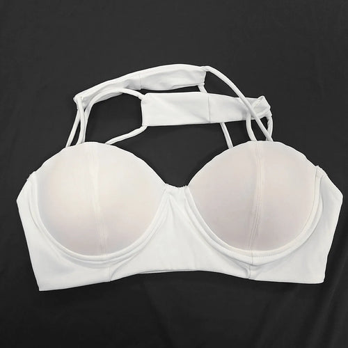 Load image into Gallery viewer, Women Sports Bra Sexy Criss Cross Straps Back High Support Impact Yoga Underwear Running Fitness Workout Bra Gym Padded Bralette
