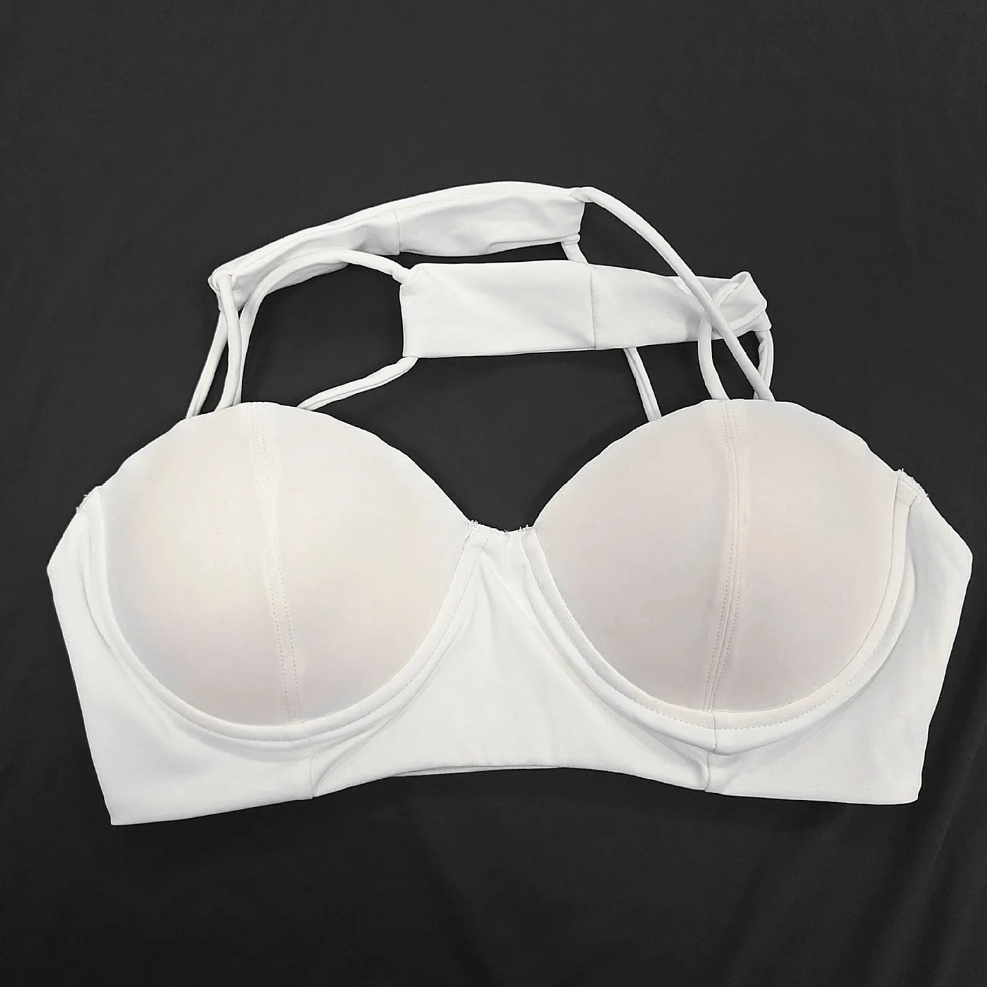 Women Sports Bra Sexy Criss Cross Straps Back High Support Impact Yoga Underwear Running Fitness Workout Bra Gym Padded Bralette