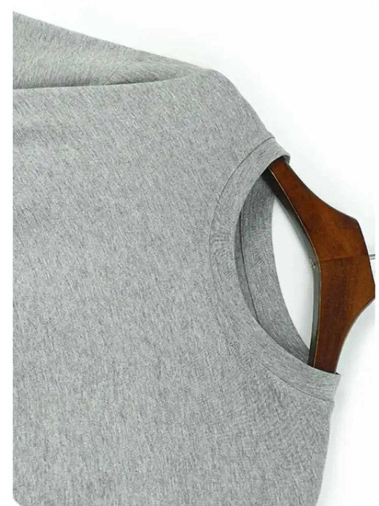 Women Black Pocket Pleated Big Size Midi Casual Dress New Round Neck Short Sleeve Fashion Tide Spring Summer 2025 1DJ0137