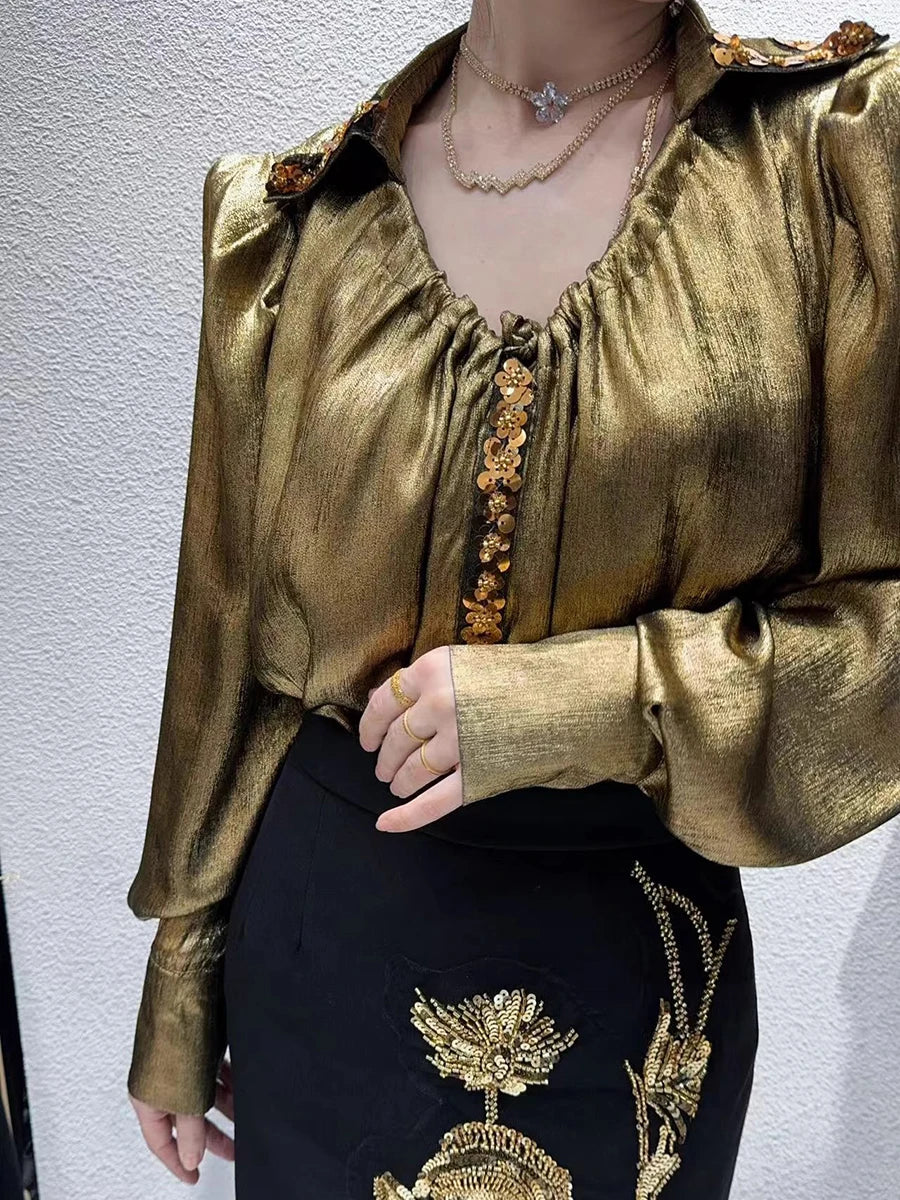 Hit Color Spliced Diamonds Two Piece Set For Women O Neck Short Sleeve Top High Waist Skirt Sets Female Fashion New