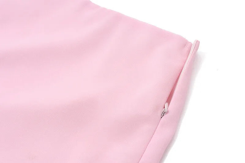 Sexy Skirt Two Piece Sets Women Halter Lace-up Cropped Tops And Maxi Skirt Ladies Fashion Sleeveless 2 Piece Sets