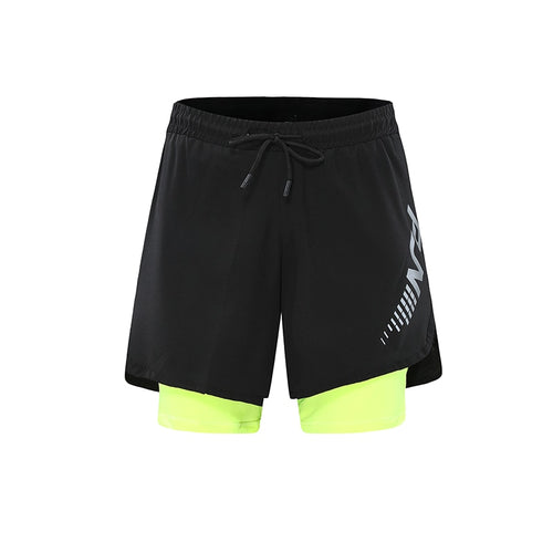 Load image into Gallery viewer, Men&#39;s Running Shorts Mens 2 in 1 Sports Shorts Male double-deck Quick Drying Sports men Shorts Jogging Gym Shorts men
