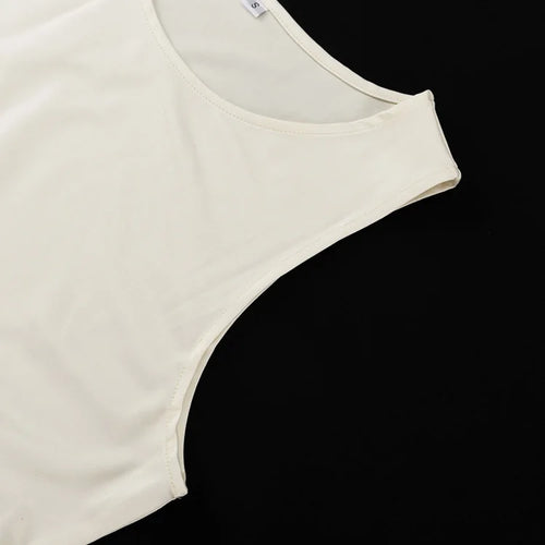 Load image into Gallery viewer, Patchwork Sleeveless Maxi Dress For Women Autumn New Casual Solid O Neck Loose A-line Long Tank Dress Elegant Fashion
