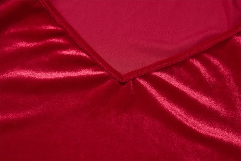 Velvet Long Sleeve Sexy Maxi Dress For Women Elegant V Neck Back Slit Bodycon Sexy Club Party Dress Clubwear Dresses