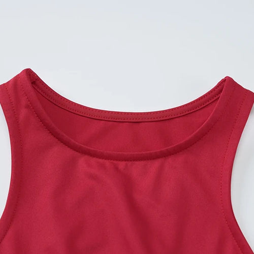 Load image into Gallery viewer, Four Bows Ruched Sexy Mini Dress For Women Fashion Solid O Neck Sleeveless Bodycon High Waist Club Dress Elegant
