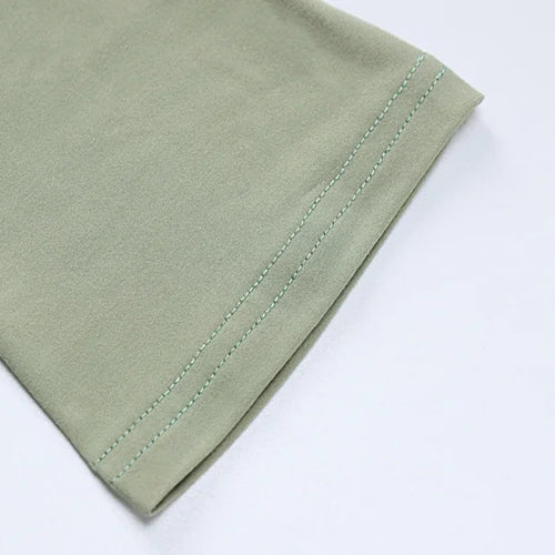 Load image into Gallery viewer, Sexy Two Piece Set Women Outfit Green Strapless Full Sleeve Crop Top And Mini Skirt Matching Sets Female Dress Set
