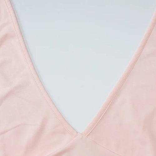 Load image into Gallery viewer, Sexy Solid Skirt Two Pieces Sets For Women Deep V-neck Neck-mounted Vest Tops And Short Skirt Sexy Two Pieces Sets
