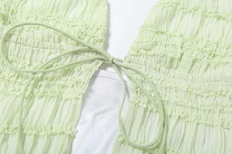 Summer Fashion Skirt Two Piece Sets Women Halter Tank Tops And Hot Skirt Female Beach Club Party Sexy 2 Piece Set