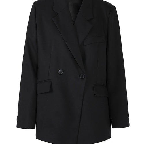 Load image into Gallery viewer, Women Apricot Irregular Hem Big Size Elegant Blazer New Lapel Long Sleeve Jacket Fashion Tide Spring Autumn 2025 CPG1174
