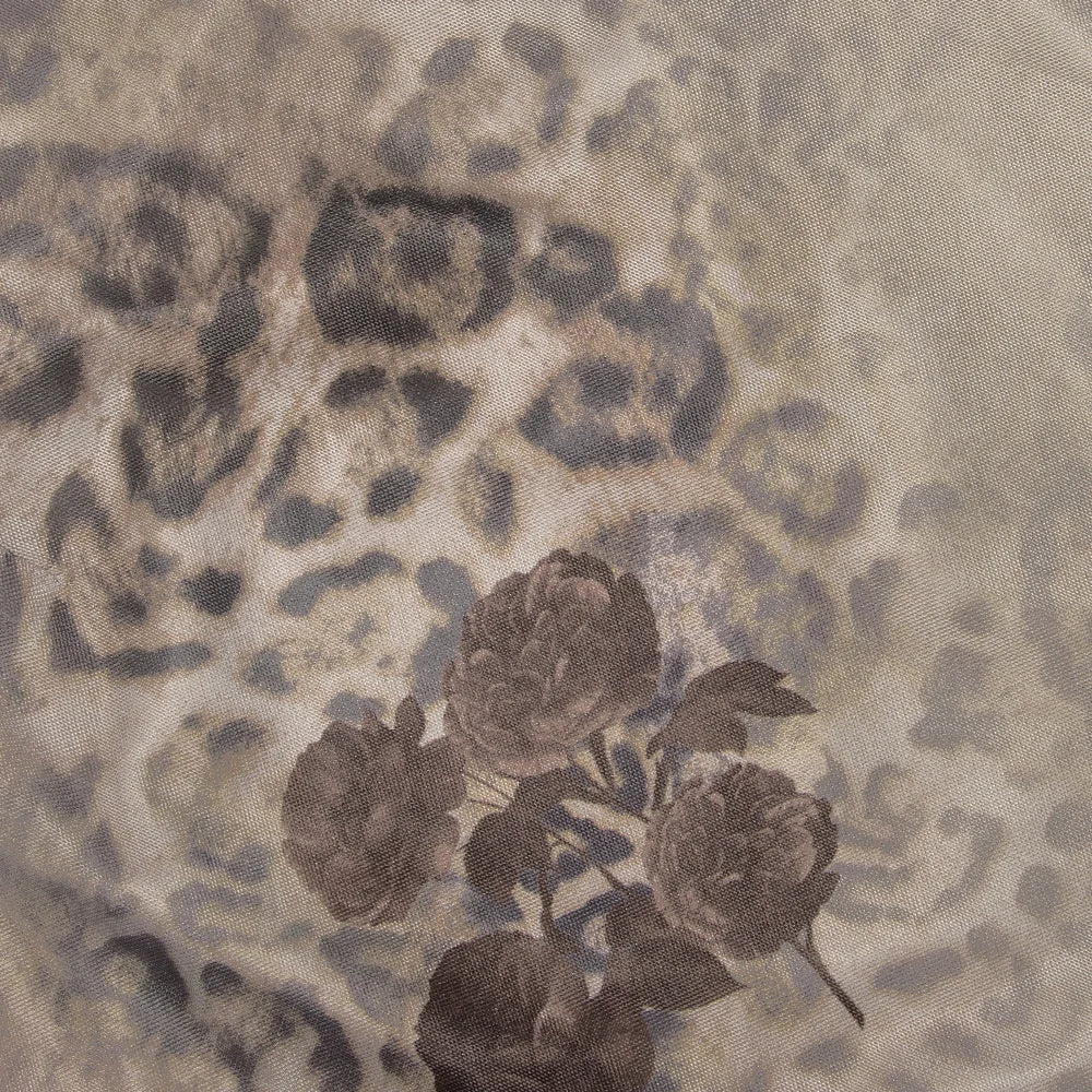 Mesh Floral Print Maxi Dress Women Spaghetti Strap Sleeveless Lace-up Split Sundress Ladies Club Party Long Tank Dress