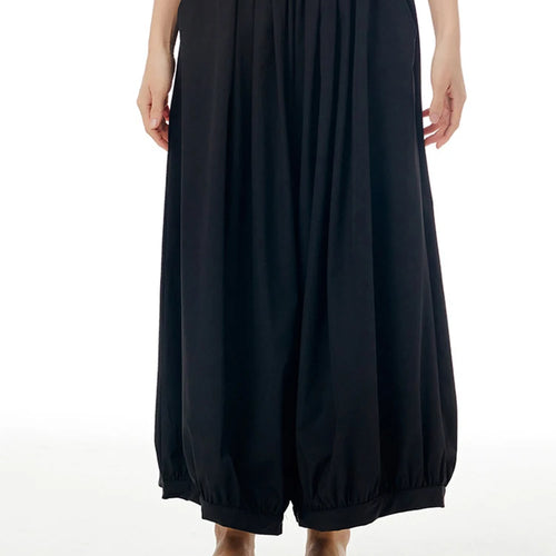 Load image into Gallery viewer, High Elastic Waist Khaki Pleated Brief Long Wide Leg Pants New Trousers Women Fashion Tide Spring Autumn 2025 1DJ0881
