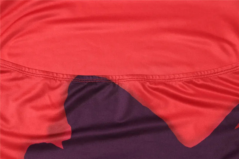 Halter Deep V Neck Printed Maxi Dress For Women Gown Red Off-shoulder Sleeveless Backless Fashion Bodycon Long Dress