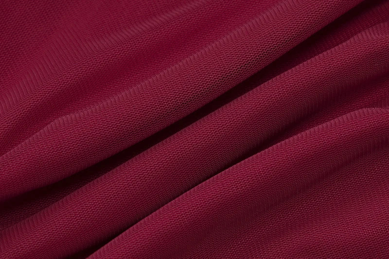 Hollow Out Backless Sexy Maxi Dress For Women Mesh Patchwork Spaghetti Strap Sleeveless Bodycon Sexy Long Dress