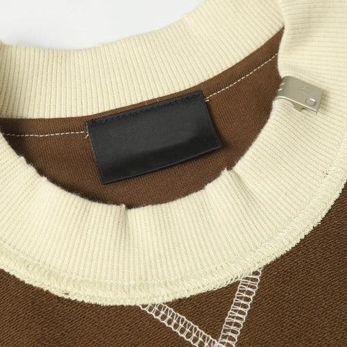 Load image into Gallery viewer, Vintage Men T-Shirt Y2K Grunge Graphic Printed Ripped Patchwork Streetwear Tshirt Hip Hop Harajuku Casual Punk Gothic Baggy Top
