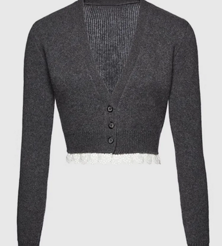 Slimming Two Piece Set For Women Deep V Neck Long Sleeve Spliced Button Top High Waist Shorts Chic Sets Female New