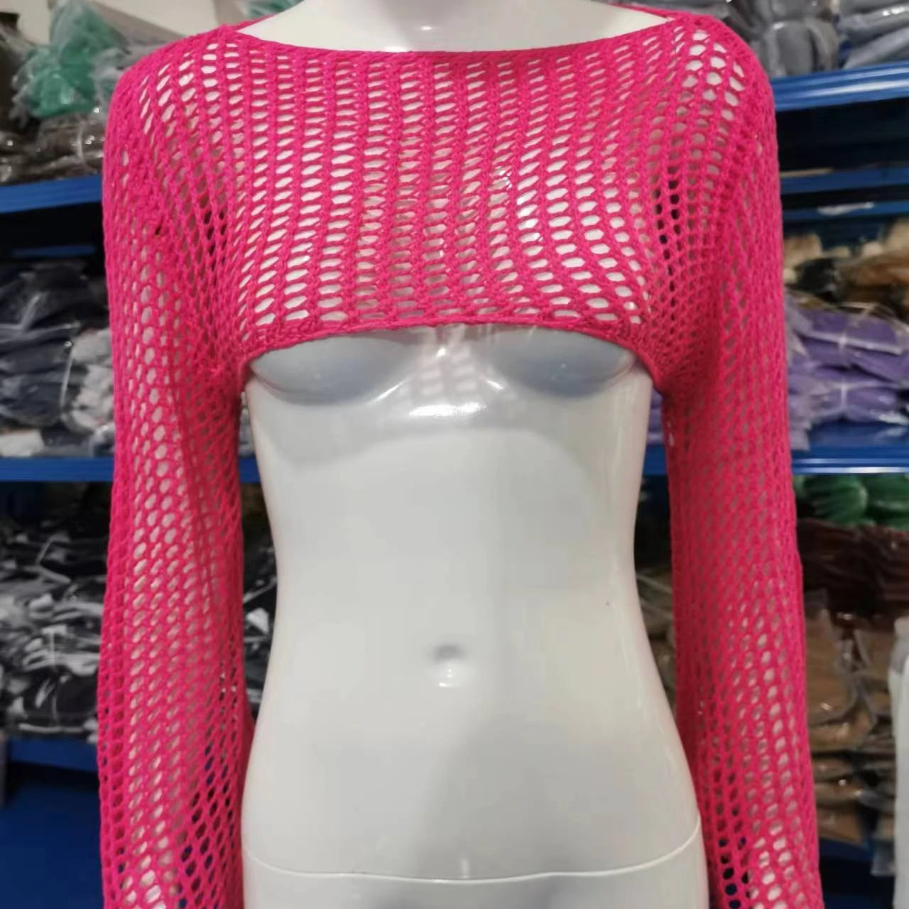 New Harajuku Grunge Solid Slash Neck Women Crop Pullovers Y2k Aesthetic Knitted Sexy Sweaters Streetwear Hollow Out Autumn Tops