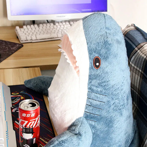 Load image into Gallery viewer, 30CM mini Size Shark Plush Toy Soft Stuffed speelgoed Animal Reading Pillow for Birthday Gifts Cushion Gift For Children
