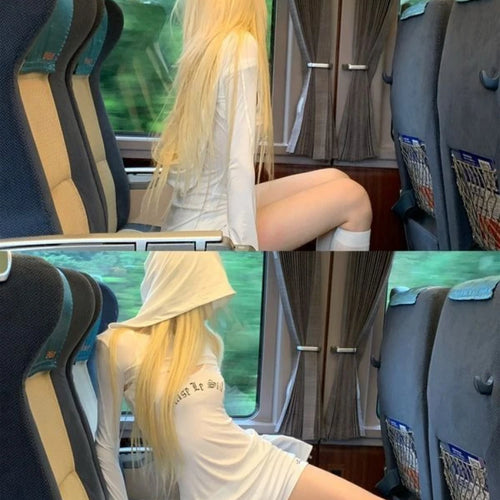 Load image into Gallery viewer, Y2k Aesthetic Two Piece Sets Streetwear Fairy Casual Crop Hooded Tops + Harajuku Letter Print Slim Fit Vest Female Grunge Suit
