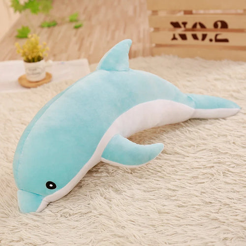 Load image into Gallery viewer, 30cm Lovely Dolphin Whale Shark Plush Toys Stuffed Soft Cute Animal Dolls Sofa Decor Baby Pillow Cushion for Kids Children Gifts
