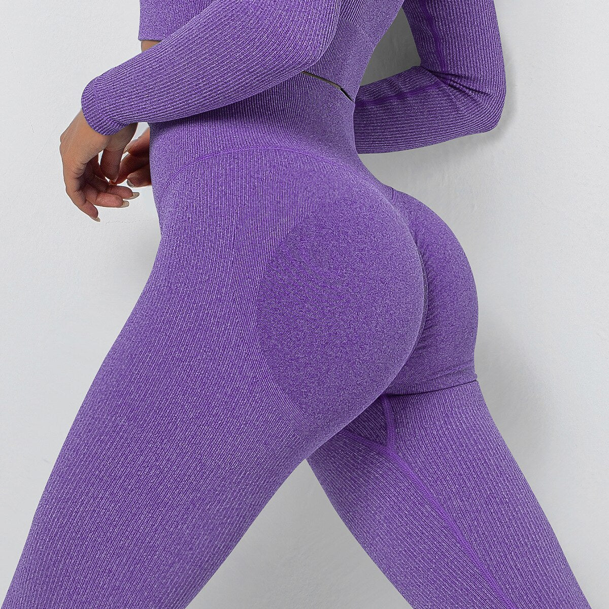 SSAAVKUY Womens Sports Fitness Pants Tight Peach Hip Yoga Pants Stretch  Pants Fall Oversized Outdoor Comfy Fit Trousers 2023 Purple XL 