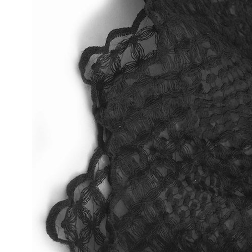 Load image into Gallery viewer, Women Black Mesh Bandage Perspective Elegant Vest Dress New Round Neck Sleeveless Fashion Spring Summer  2025  1DJ0918
