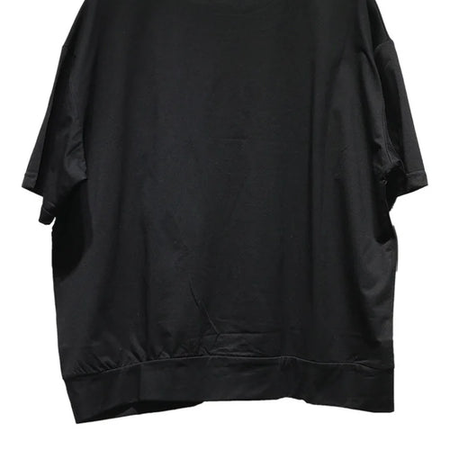 Load image into Gallery viewer, Women White Pocket Zipper Big Size Casual T-shirt New Round Neck Short Sleeve Fashion Tide Spring Summer 2025 1DJ0416
