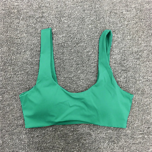 Load image into Gallery viewer, Women Nude Underwear Sports Bras Fitness Yoga Running Jogging Gym Wear Stretch Padded Sling Sport Top Athletic Vest Yoga Bra
