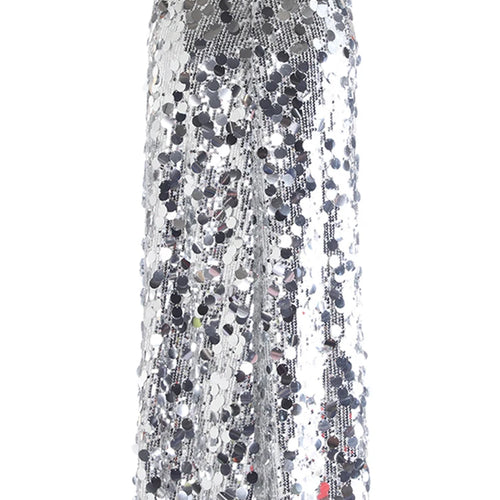 Load image into Gallery viewer, High Elastic Waist Sequins Shining Long Party Elegant Half-body Skirt Women Fashion Tide New Spring Autumn 2025 1DH9227
