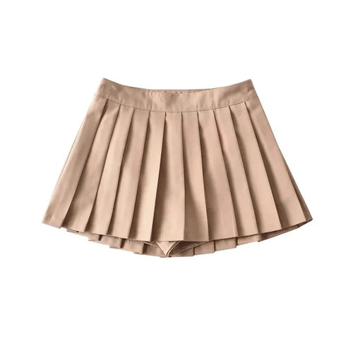 Load image into Gallery viewer, Summer High Waist Skirts Womens Sexy Mini Skirts Vintage Pleated Skirt Korean Tennis Skirts Short White Black
