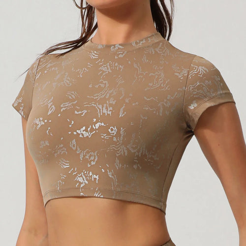 Load image into Gallery viewer, Stamping Long Sleeve Sport Jacket Women Zipper Fitness Yoga Shirt Gym Top Activewear Push Up Running Coats Workout Clothes Woman
