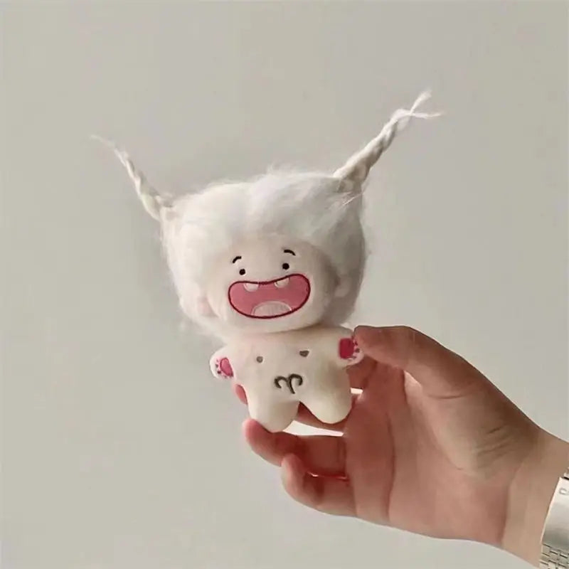 10cm Kawaii Mini IDol Doll Anime Plush Star Dolls Stuffed Customization Figure Toys Cotton Baby Plushies Toys Fans Gift