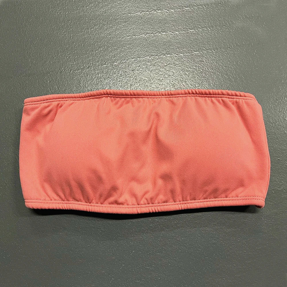 Pad Tube Tops Sports Bra Women Fitness Bra Intimate Strapless Bustier Bandeau Breathable Wrapped Chest Underwear Yoga Bra