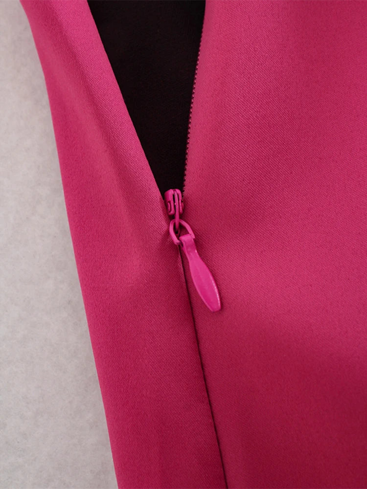 Women High Street Solid Color Side Zipper Sexy Mini Skirt Faldas Mujer Ladies Light Soft Casual Slim Chic Vestidos