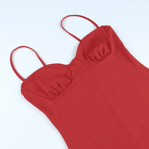 Load image into Gallery viewer, Summer New Spaghetti Strap Mini Dress For Women Fashion Sleeveless Backless Slim Club Party Dress Vestido
