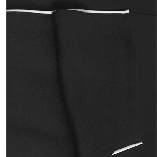 Load image into Gallery viewer, Women Black Color-block Pocket Big Size Drawstring T-shirt New Turtleneck Long Sleeve Fashion Spring Autumn 2025 1DH9383
