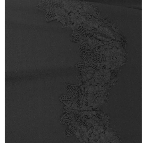 Load image into Gallery viewer, Women Gray Lace Color-block Big Size Midi Dress New Round Neck Short Sleeve Fashion Tide Spring Summer 2025 1DJ0921
