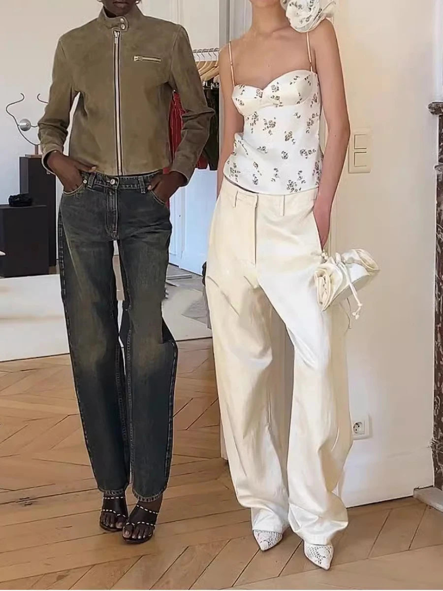 Hit Color Spliced Diamonds Slimming Vests For Women Strapless Sleeveless Tunic Chic Vests Female Fashion Style New