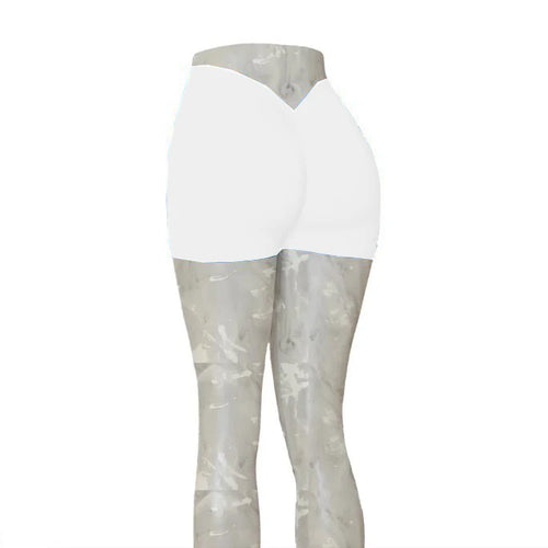 Load image into Gallery viewer, 24Colors Nylon Back V Butt Yoga Pants Women High Waist Fitness Workout Gym Running Scrunch Leggings Shorts Active Wear v1
