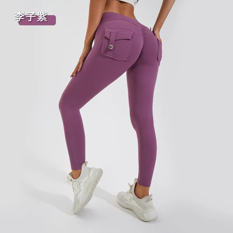 Smaller Gym Leggings Women Scrunch Bum High Waist Yoga Pants Shorts Tights Workout Legging Breathable Naked Feeling Elastic v1