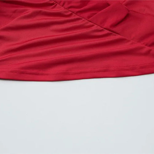 Load image into Gallery viewer, Sexy Women Dress Sets Rose Strapless Crop Tops And Mini Skirt Sets Female Elegant Ruffled Club Party Two Piece Sets
