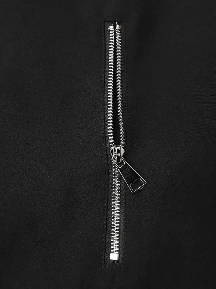 Women Black Leather Buckle Big Size Elegant Blazer New Lapel Long Sleeve Jacket Fashion Tide Spring Autumn 2025 CPG1275