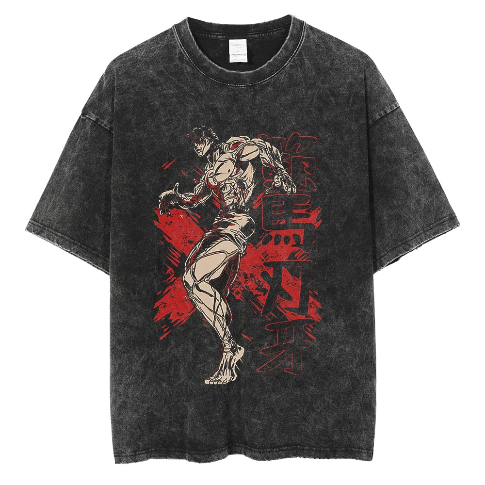 T Shirt Streetwear Men Oversize Hip Hop T-Shirt Devil Racing Harajuku Tshirt Summer Short Sleeve Cotton Loose Tops Tees