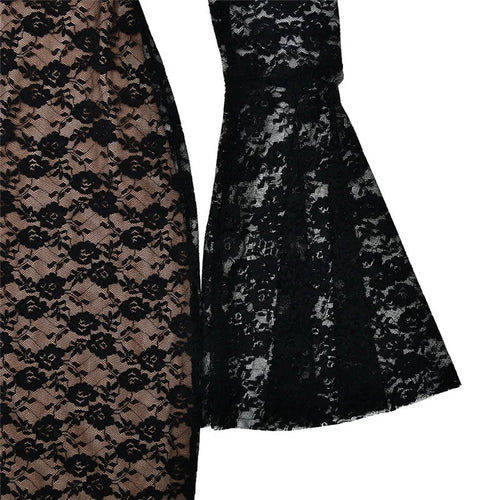 Load image into Gallery viewer, Elegant Lace Long Sleeve Sexy Maxi Dress For Women Fashion Deep V Neck Bodycon Party Club Sexy Long Dress Fashion
