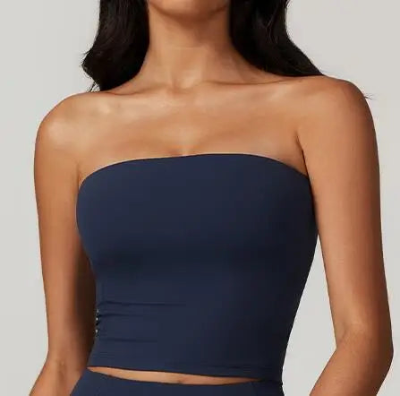 Load image into Gallery viewer, Strapless Yoga Vest for Women Underwear Sexy Beautiful Back Sports Bra for Women&#39;s Gym Shock-absorbing Quick Drying Fitness Top
