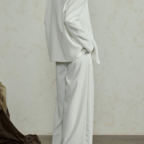 Load image into Gallery viewer, Women Three-dimensional Flower Big Size Blazer New Stand Collar Long Sleeve Jacket Fashion Tide Spring Autumn 2025 1DJ0287
